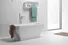 KingKonree white corner tub OEM for shower room