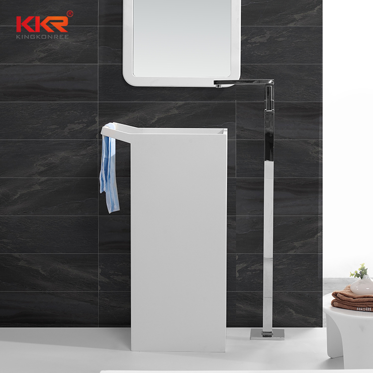 Freestanding Wash Basin With Towel Hanger KKR-1591