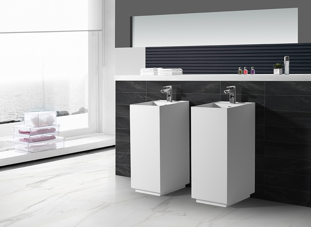 KingKonree stand alone bathroom sink manufacturer for home-1