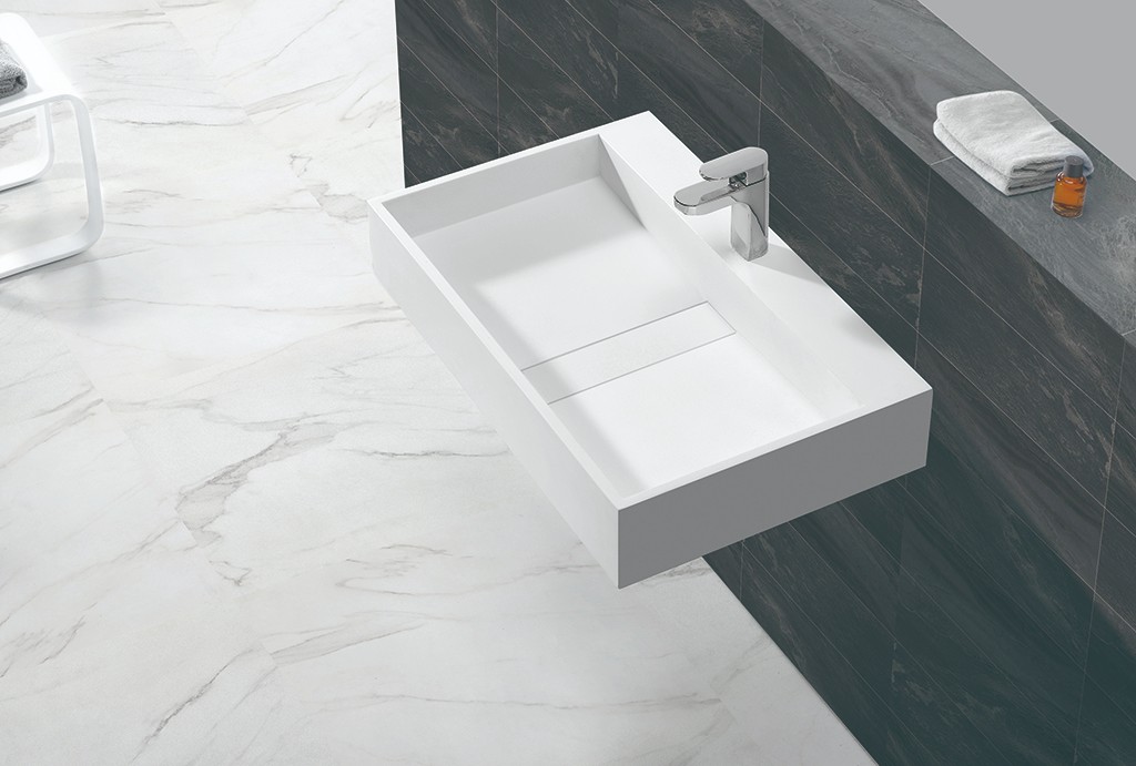 KingKonree concrete wall mounted wash basins design for bathroom-1