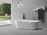 KingKonree bulk production solid surface freestanding tub at discount for shower room