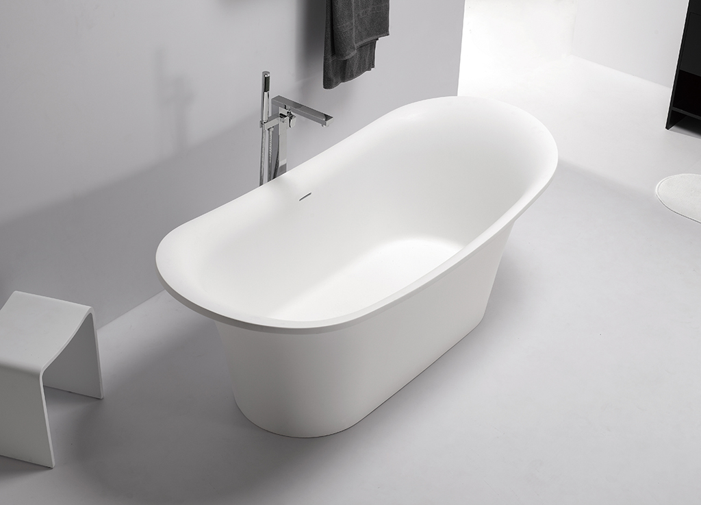 matt rectangular freestanding tub custom for bathroom