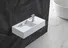 KingKonree 900mm concrete wall mounted sink design for hotel