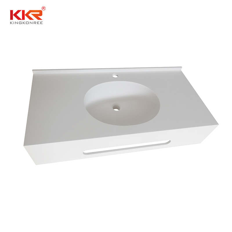 KingKonree solid stone countertops customized for bathroom