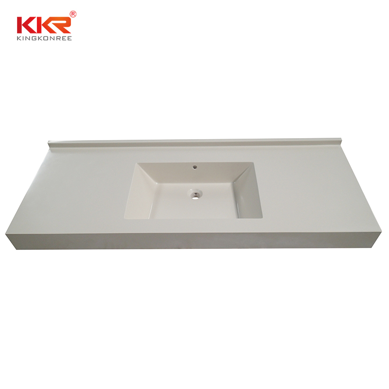 KingKonree white quartz bathroom countertops manufacturer for home