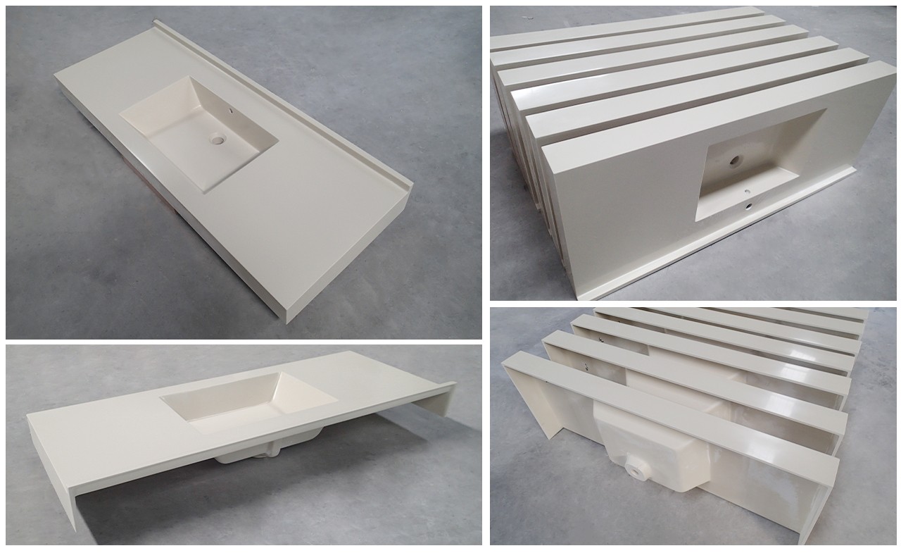 KingKonree durable solid stone countertops supplier for motel-1