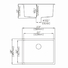 KingKonree rectangular undermount bathroom sink manufacturer for household