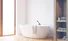 KingKonree standard small stand alone bathtub custom for shower room