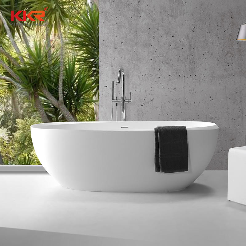 Eco-friendly freestanding bathtub solid surface bathtub