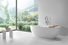 KingKonree resin stone bathtub free design for bathroom
