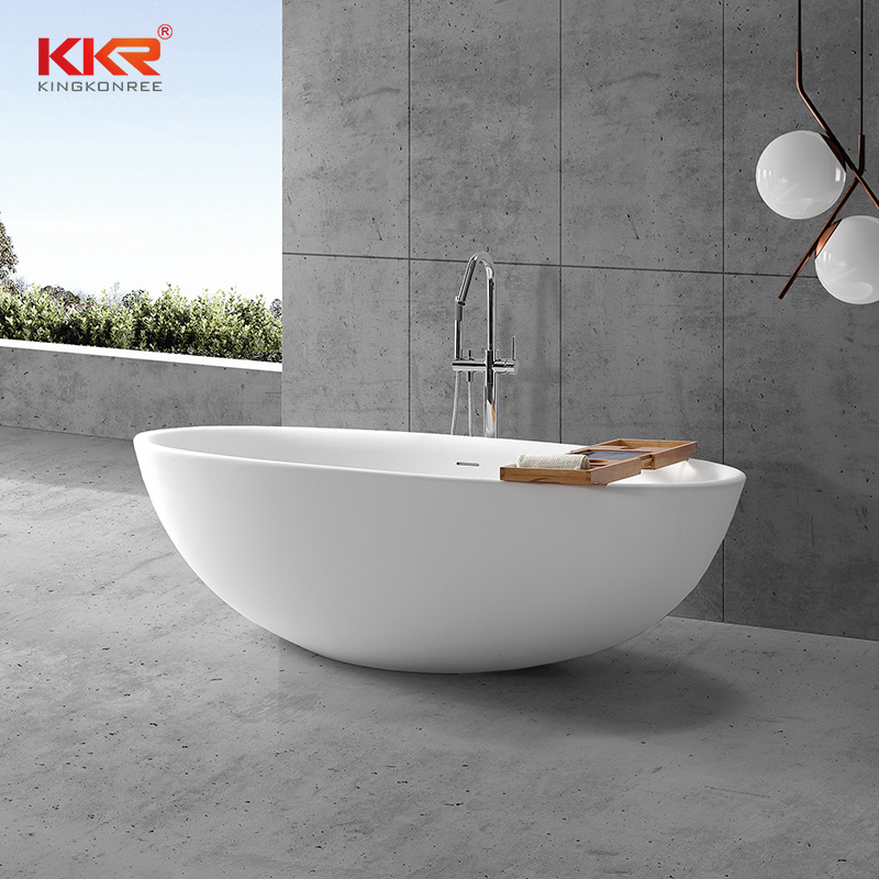 New 2020 Trending Products Solid Surface Freestanding Bathtub KKR-B093