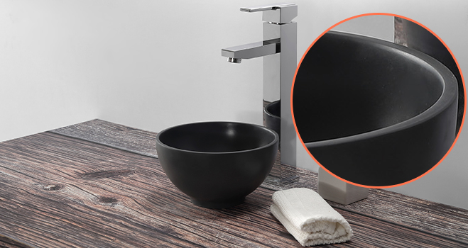 sanitary ware above counter vessel sink design for home-5