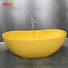 KingKonree black freestanding soaking tub ODM for hotel