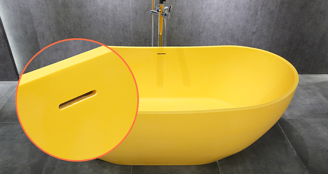 KingKonree finish free standing soaking tubs OEM-2