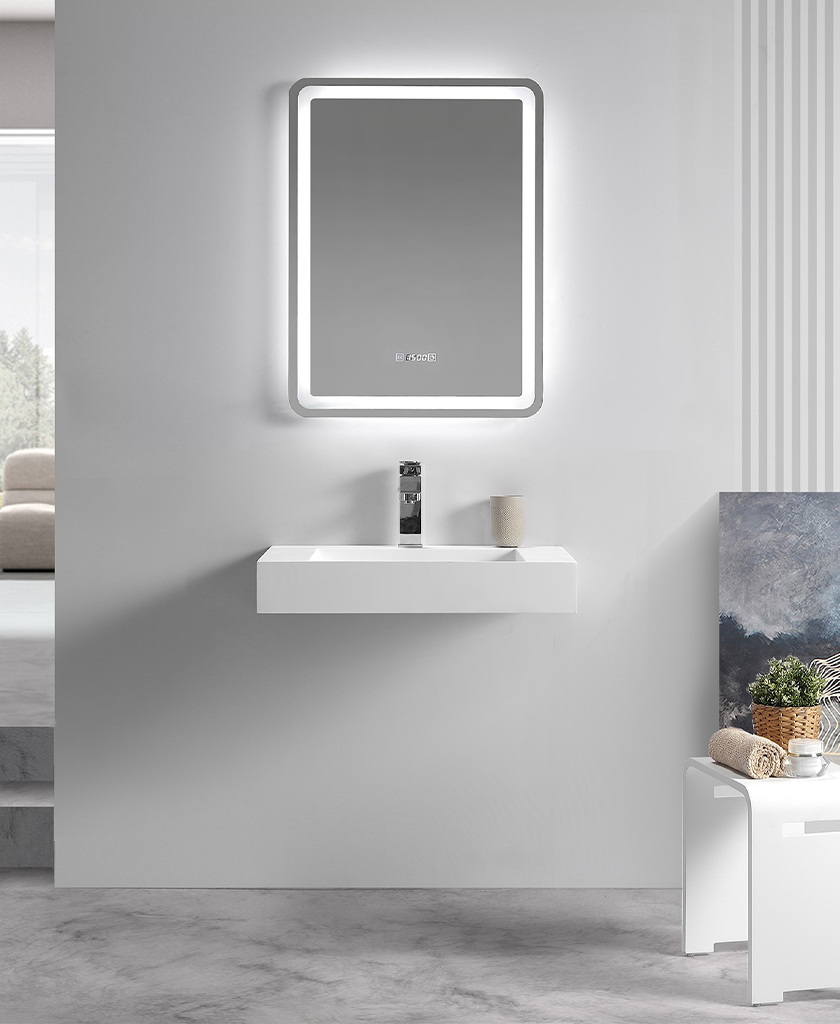 KingKonree brown wall hung vanity basin supplier for hotel-1