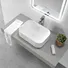 KingKonree standard above counter vessel sink design for home