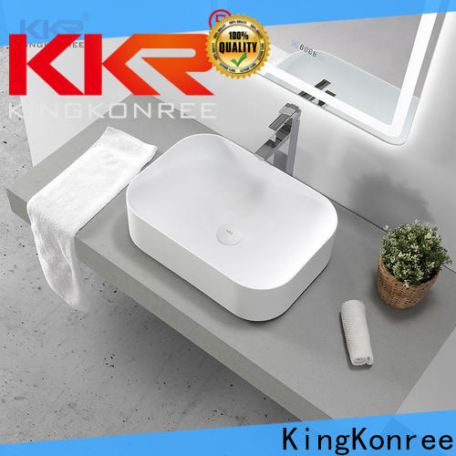 sanitary ware above counter sink bowl supplier for room