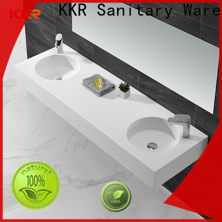 KingKonree rectangle wall mounted wash basin customized for home