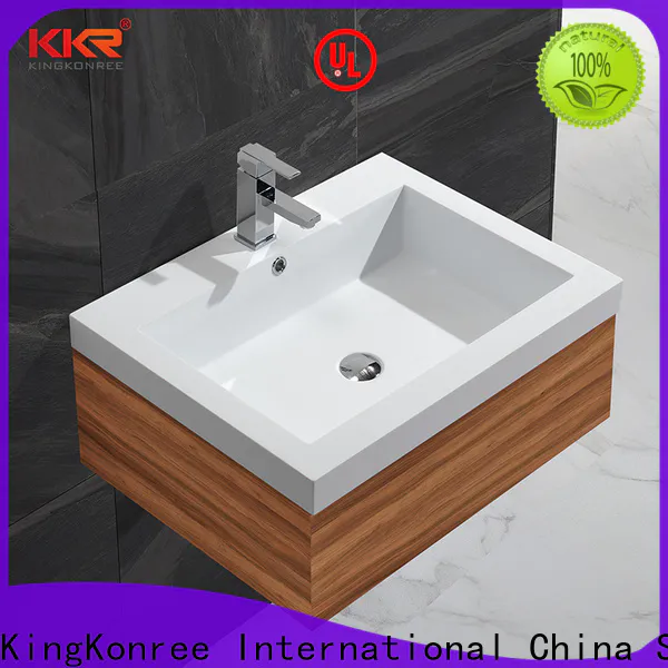 KingKonree rectangular wash basin supplier for bathroom