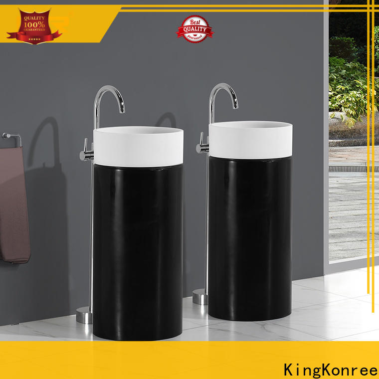 KingKonree bathroom sink stand design for motel