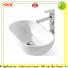 KingKonree pure above counter vessel sink at discount for restaurant