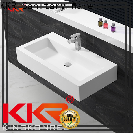 KingKonree stainless steel wash basin customized for hotel