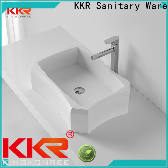 KingKonree approved above counter vessel sink supplier for hotel