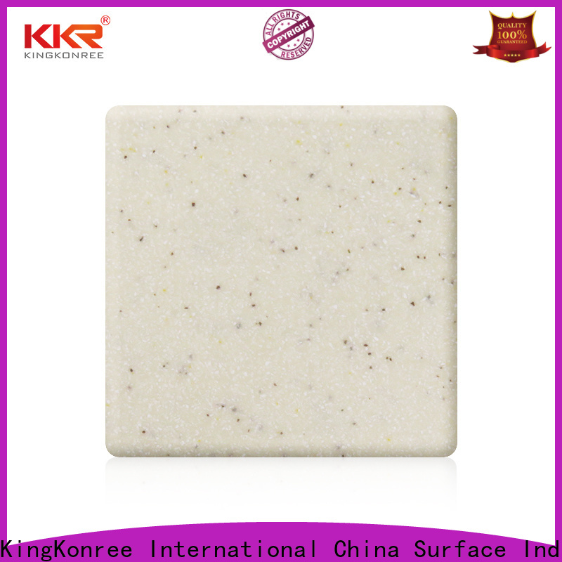 KingKonree green types of solid surface countertops manufacturer for restaurant
