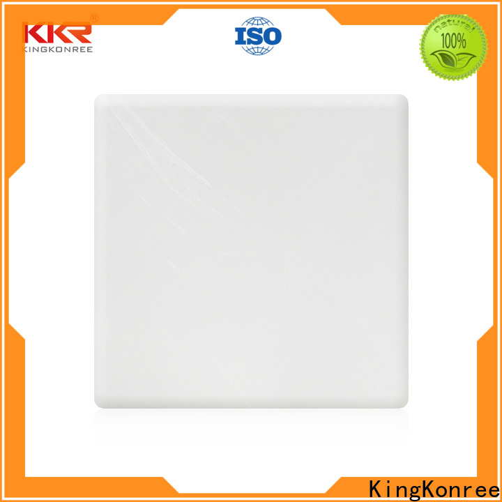 KingKonree black solid surface sheets directly sale for home
