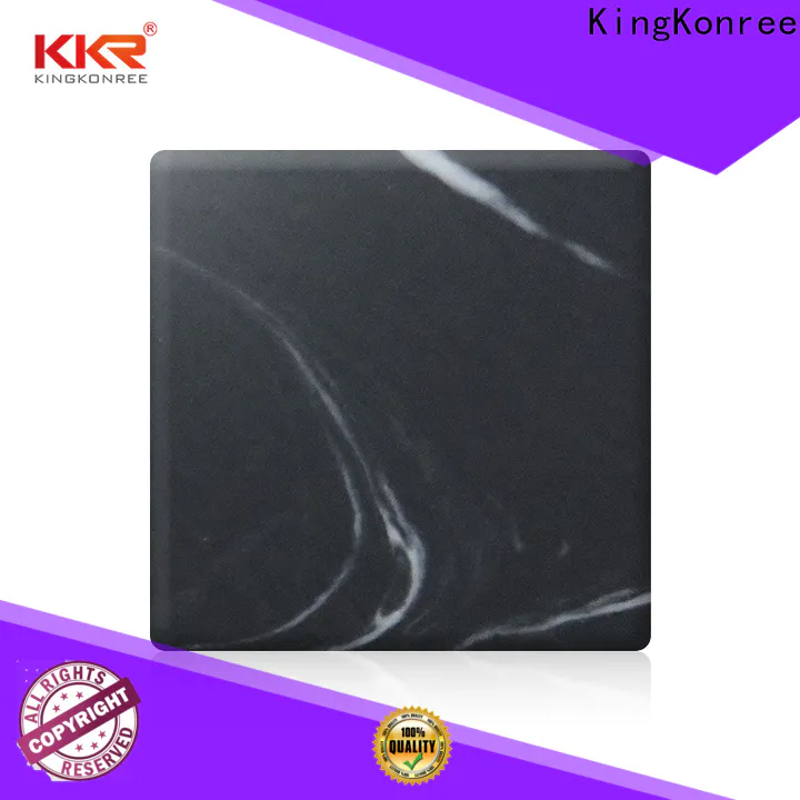KingKonree durable solid surface sheets for sale customized for hotel