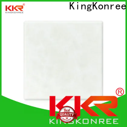 KingKonree solid surface sheets manufacturer for hotel