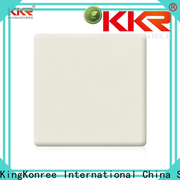 KingKonree white solid surface countertops manufacturer for room