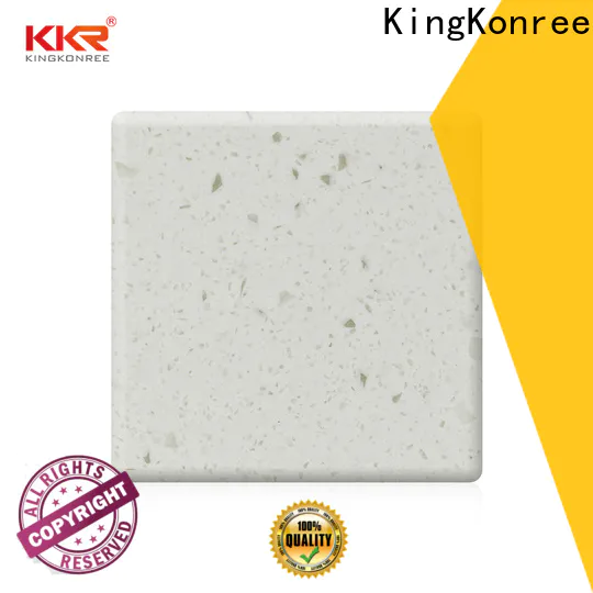 KingKonree artificial solid surface countertops cost customized for hotel