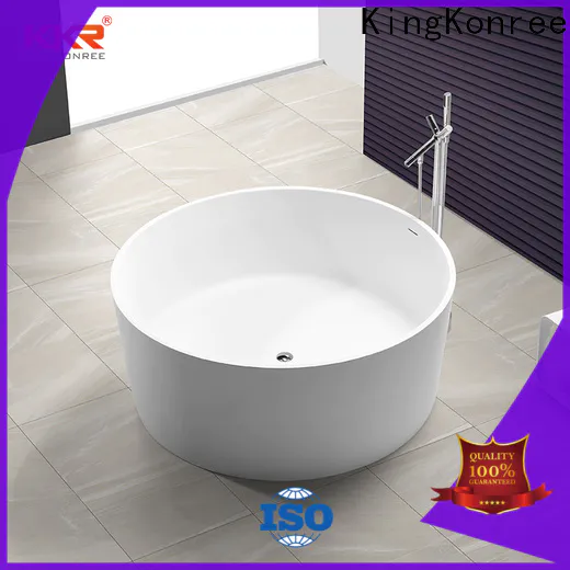 KingKonree hot-sale large freestanding bath ODM for shower room