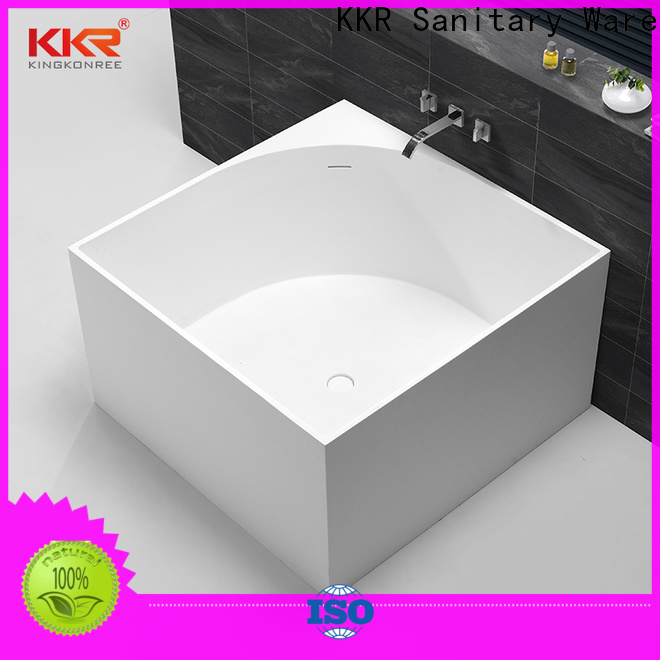KingKonree hot-sale acrylic freestanding tub OEM