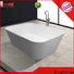 high-end solid surface freestanding tub at discount
