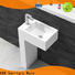 KingKonree freestanding pedestal sink customized for hotel