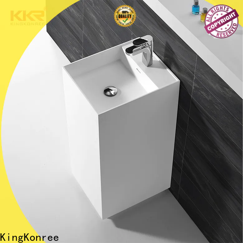 KingKonree soild surface bathroom sanitary ware supplier for hotel
