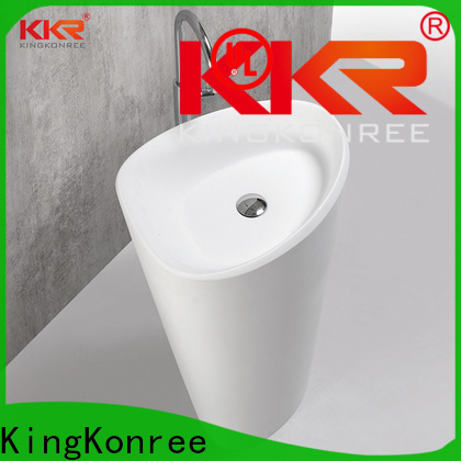 KingKonree freestanding basin supplier for hotel