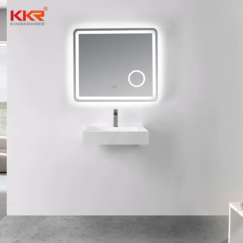 Hot Sales Europe Design Artificial Marble Solid Surface Wall Hang Basin