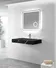 KingKonree smooth wall mounted sink with counter space customized for bathroom