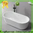 KingKonree bulk production solid surface freestanding tub at discount for shower room