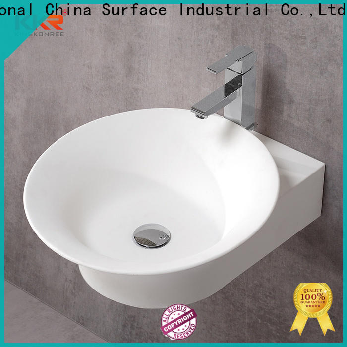 KingKonree soild surface sanitary ware suppliers factory price fot bathtub