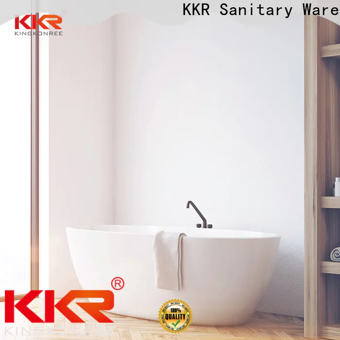 KingKonree bulk production free standing soaking tubs custom for hotel