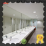 KingKonree integrated solid surface bathroom countertops latest design for motel