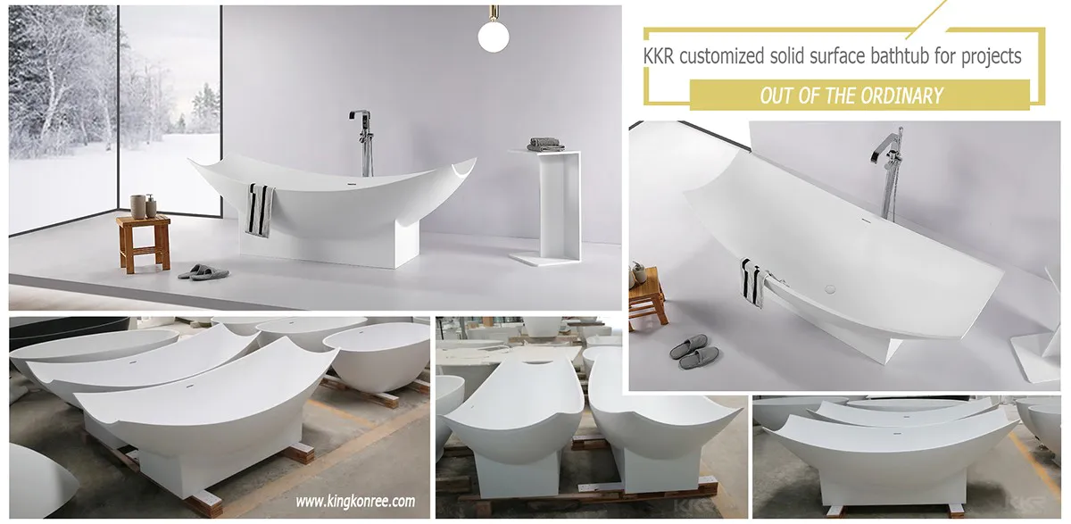marble solid surface freestanding tub free design for bathroom