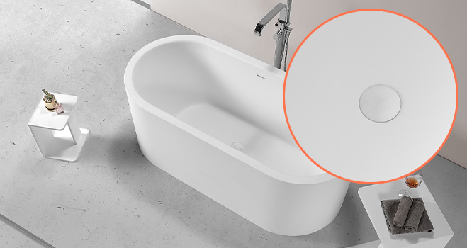 KingKonree resin freestanding bathtub supplier for shower room-2