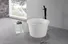 KingKonree white freestanding bathtub at discount for hotel
