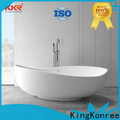 KingKonree marble acrylic clawfoot bathtub custom for bathroom