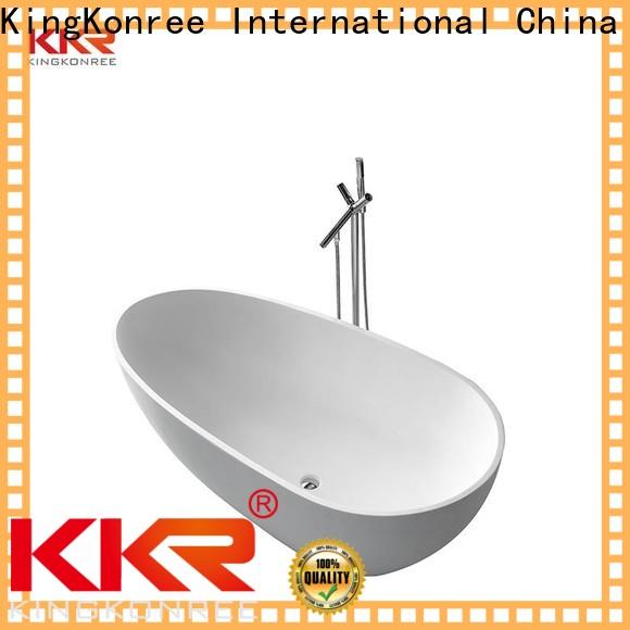KingKonree acrylic freestanding bathtub ODM for hotel